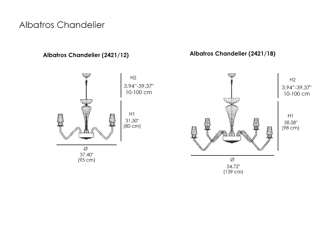 Albatros Chandelier