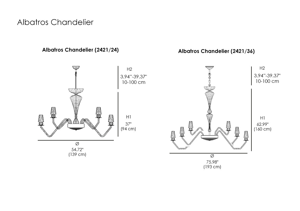 Albatros Chandelier