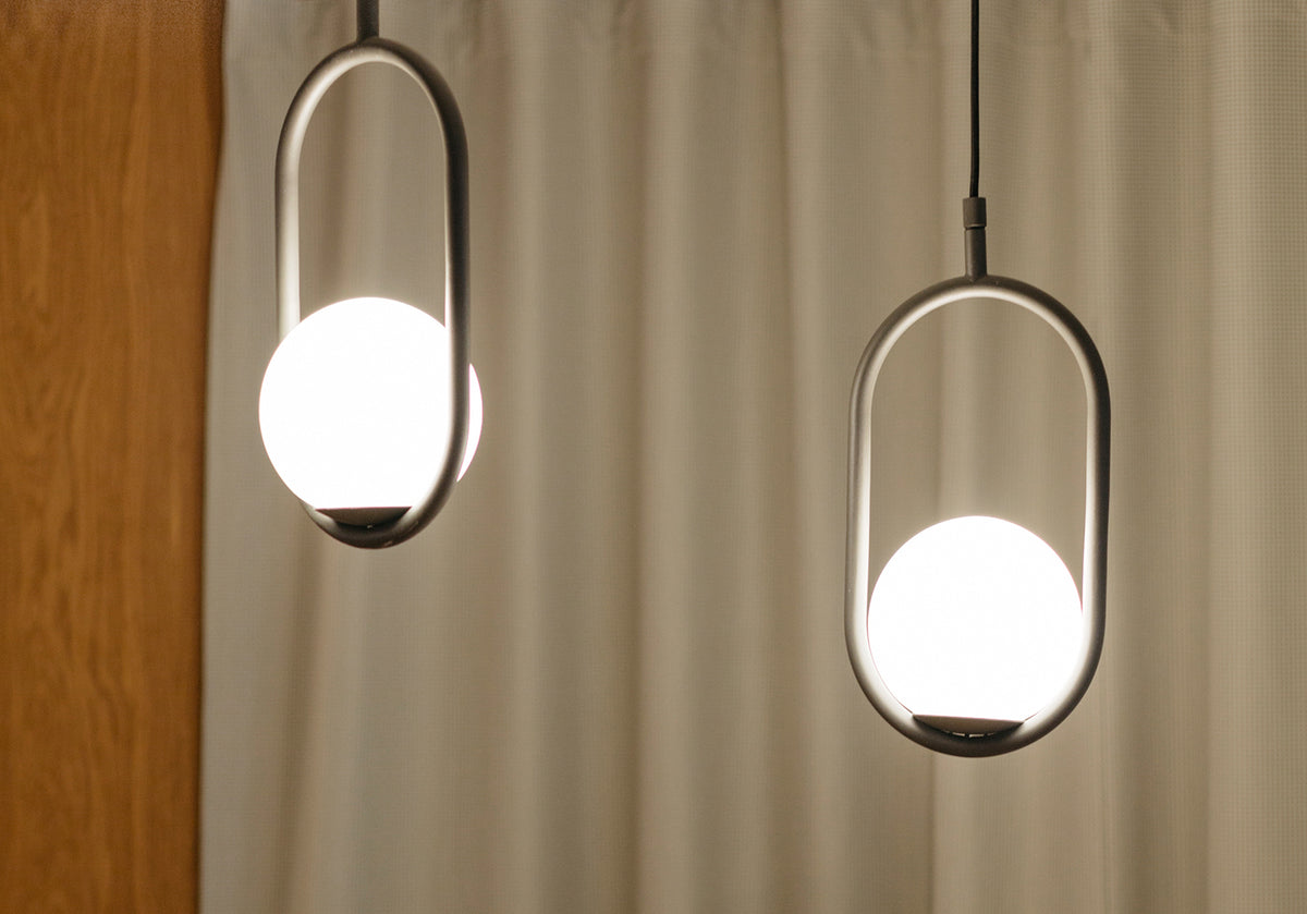 C_Ball S1 Brass Suspended Lamp (Quick Ship)