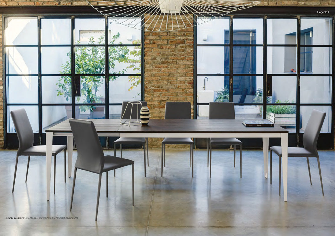 Kendra Anthracite Dining Chair (Quick Ship)