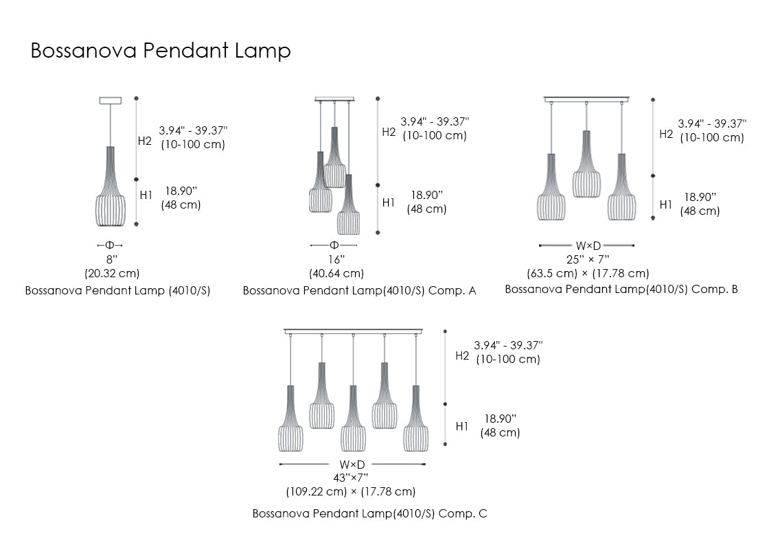 Bossanova Pendant Lamp