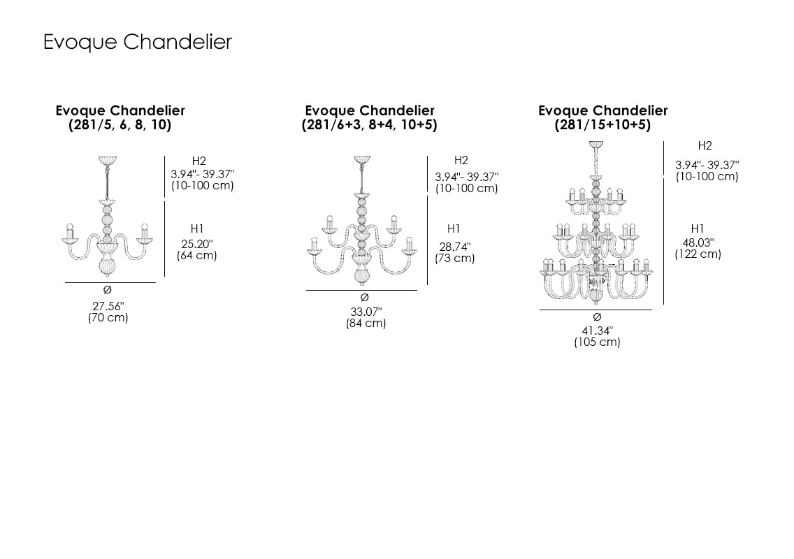 Evoque Chandelier