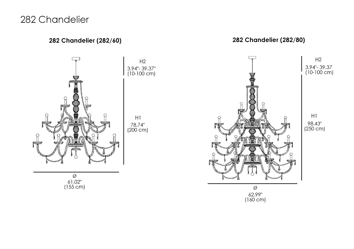 282 Chandelier