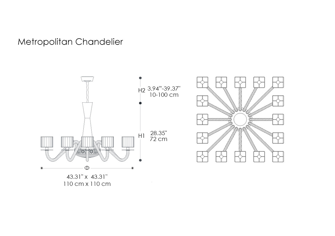 Metropolitan Chandelier