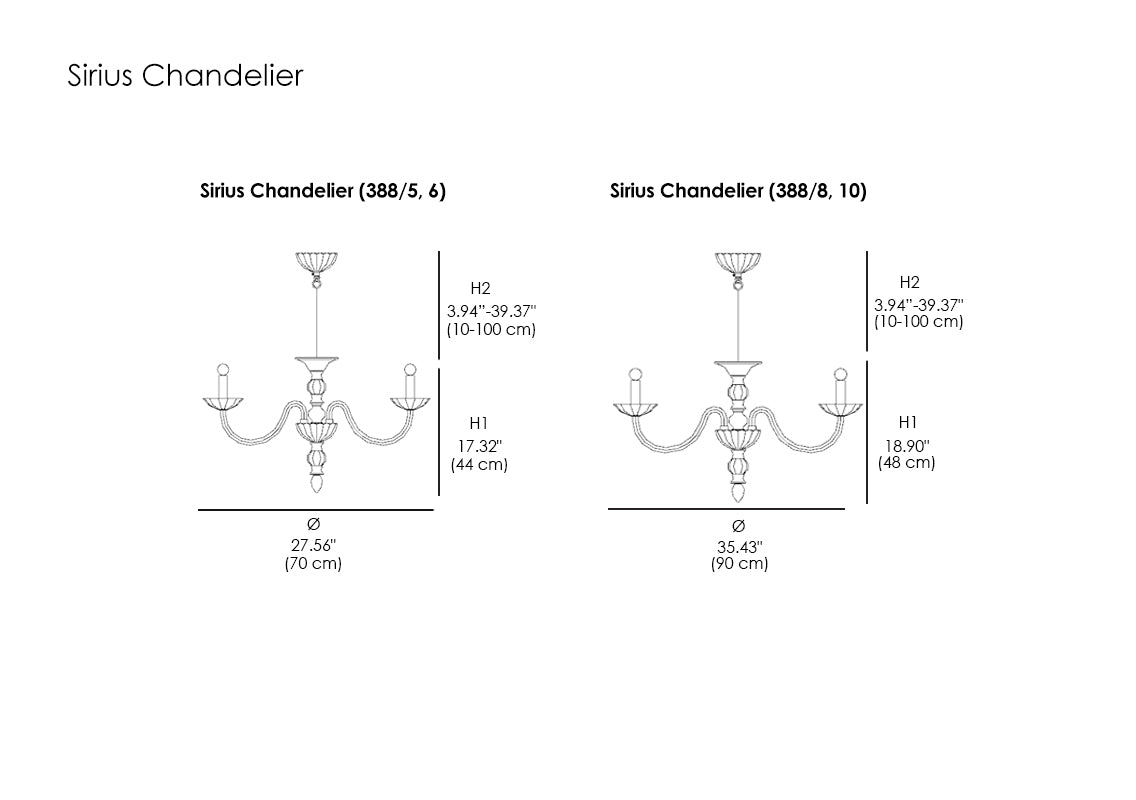 Sirius Chandelier