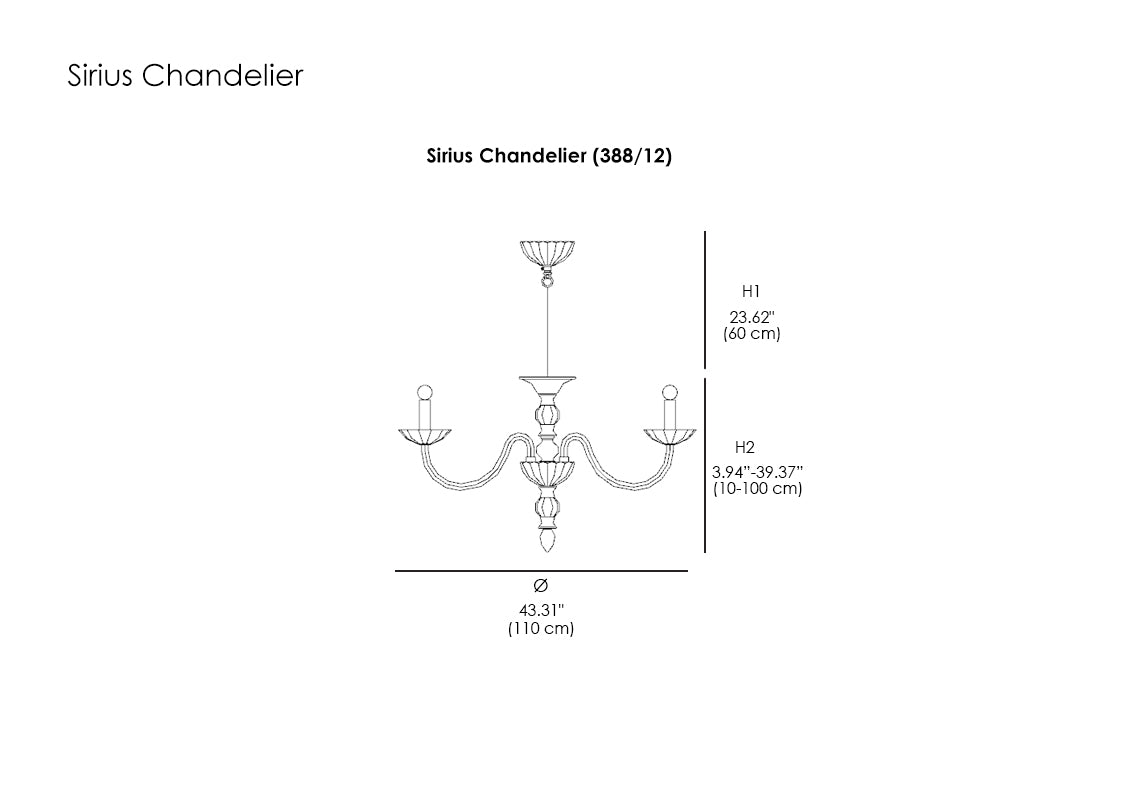 Sirius Chandelier