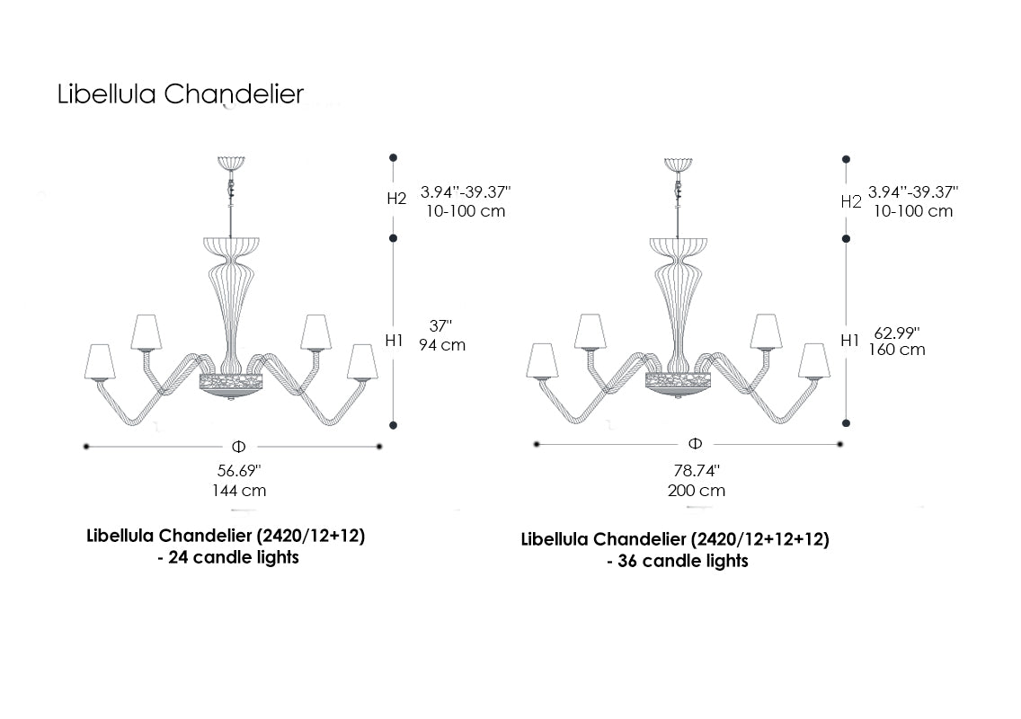 Libellula Chandelier