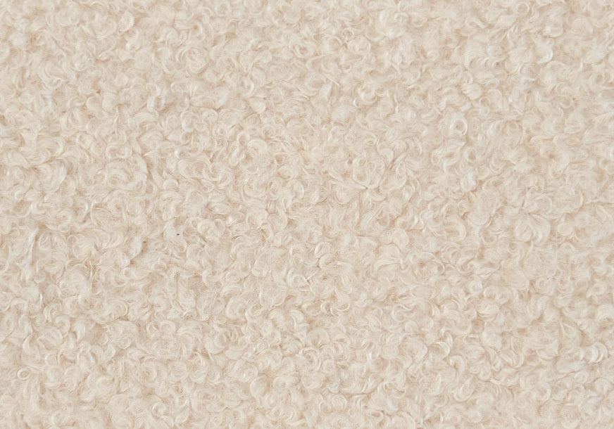 Peonia 114" Sofa In White Acacia 01 Fabric (Quick Ship)
