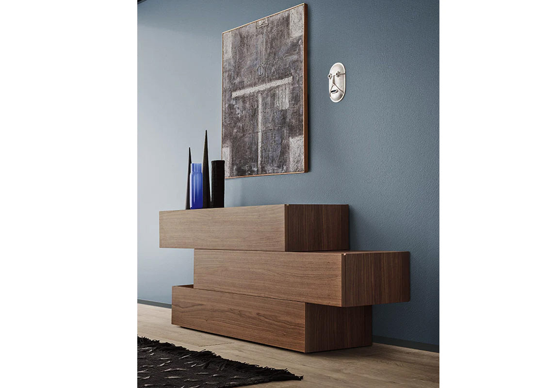 People 9-Drawer Dresser In Walnut (Quick Ship)