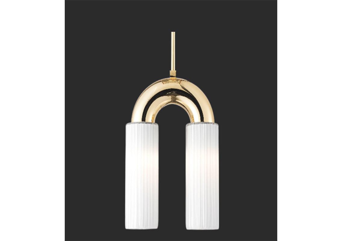 Lighting Lab Tube Vertical Pendant Light 21047/C