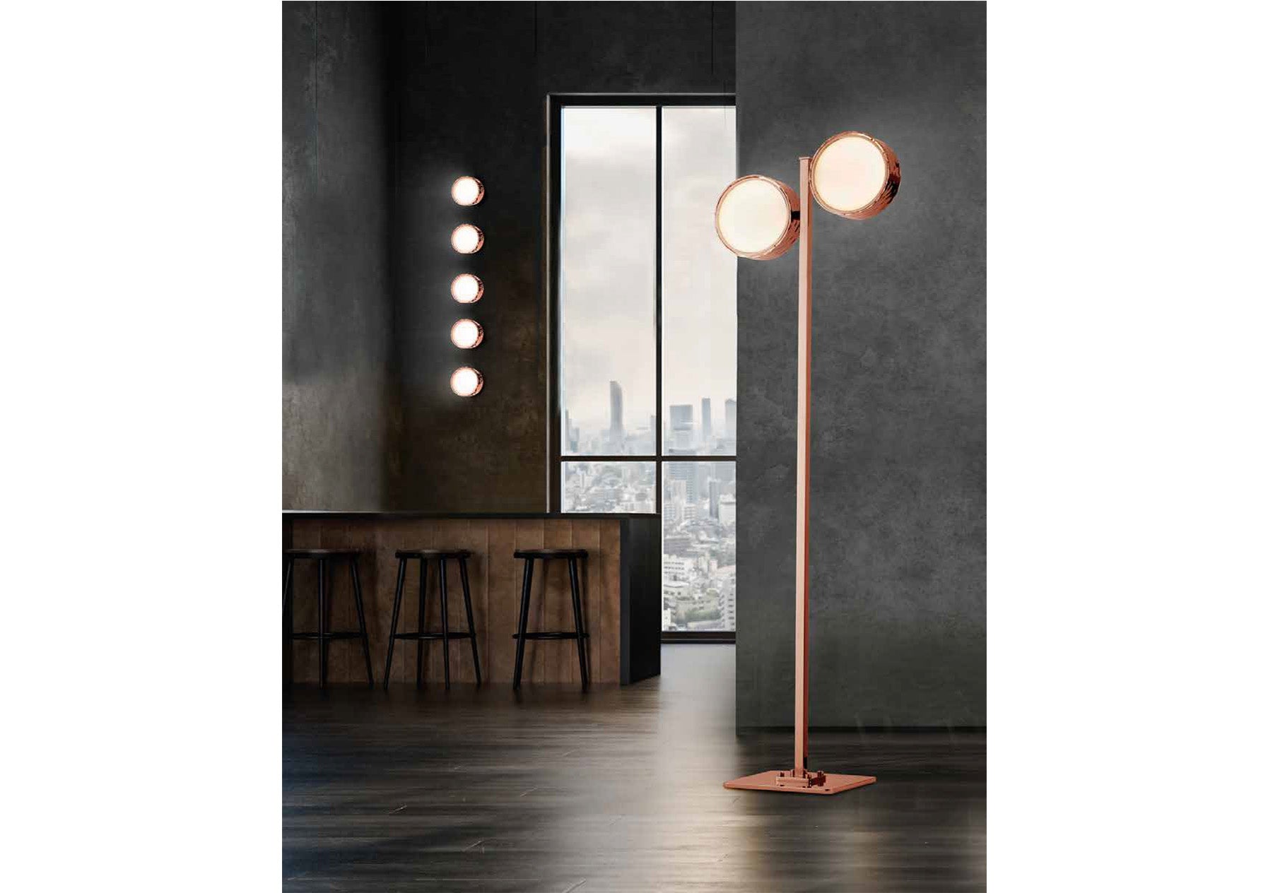 Limelight Small Circle Wall Lamp 21217/AS
