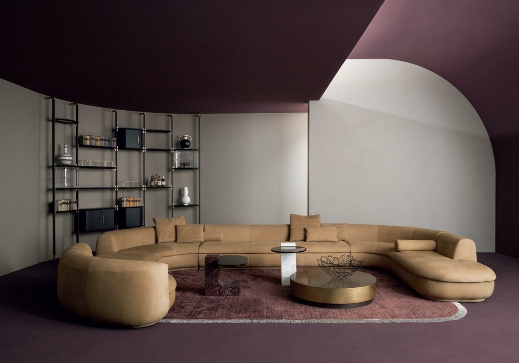 Loren round low coffee table (Floor Model)