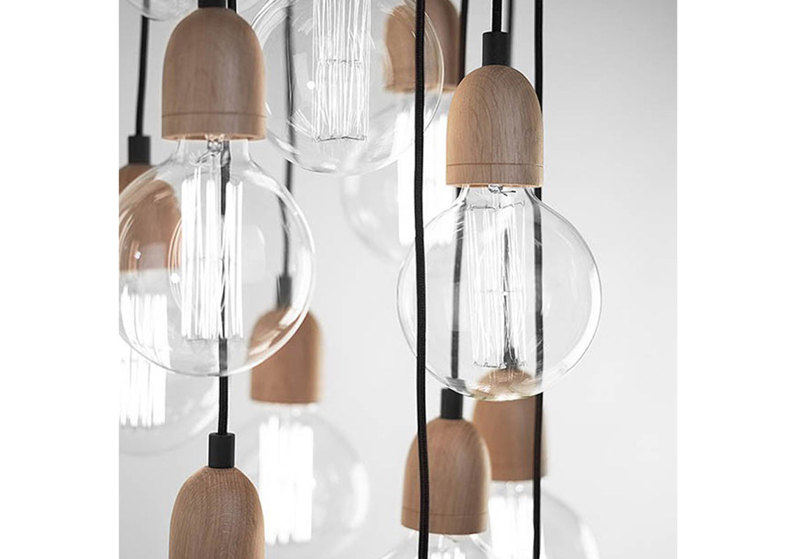 Ilde Wood Max S13 Suspended Lamp