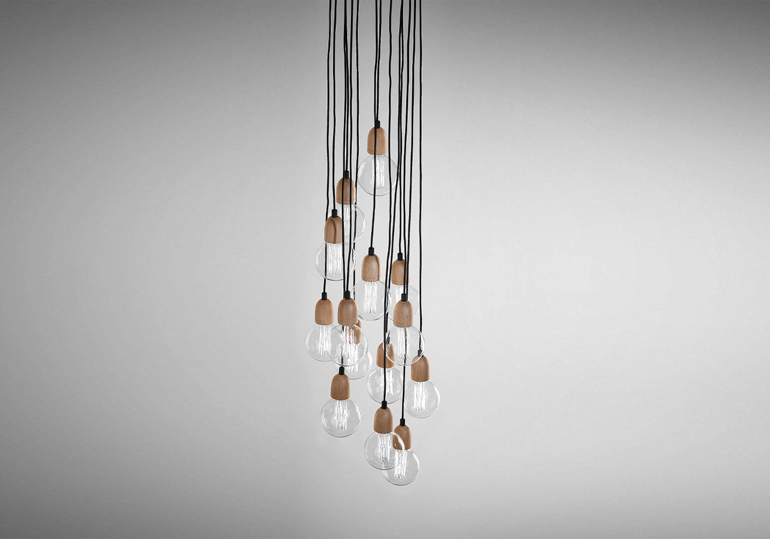 Ilde Wood Max S19 Suspended Lamp