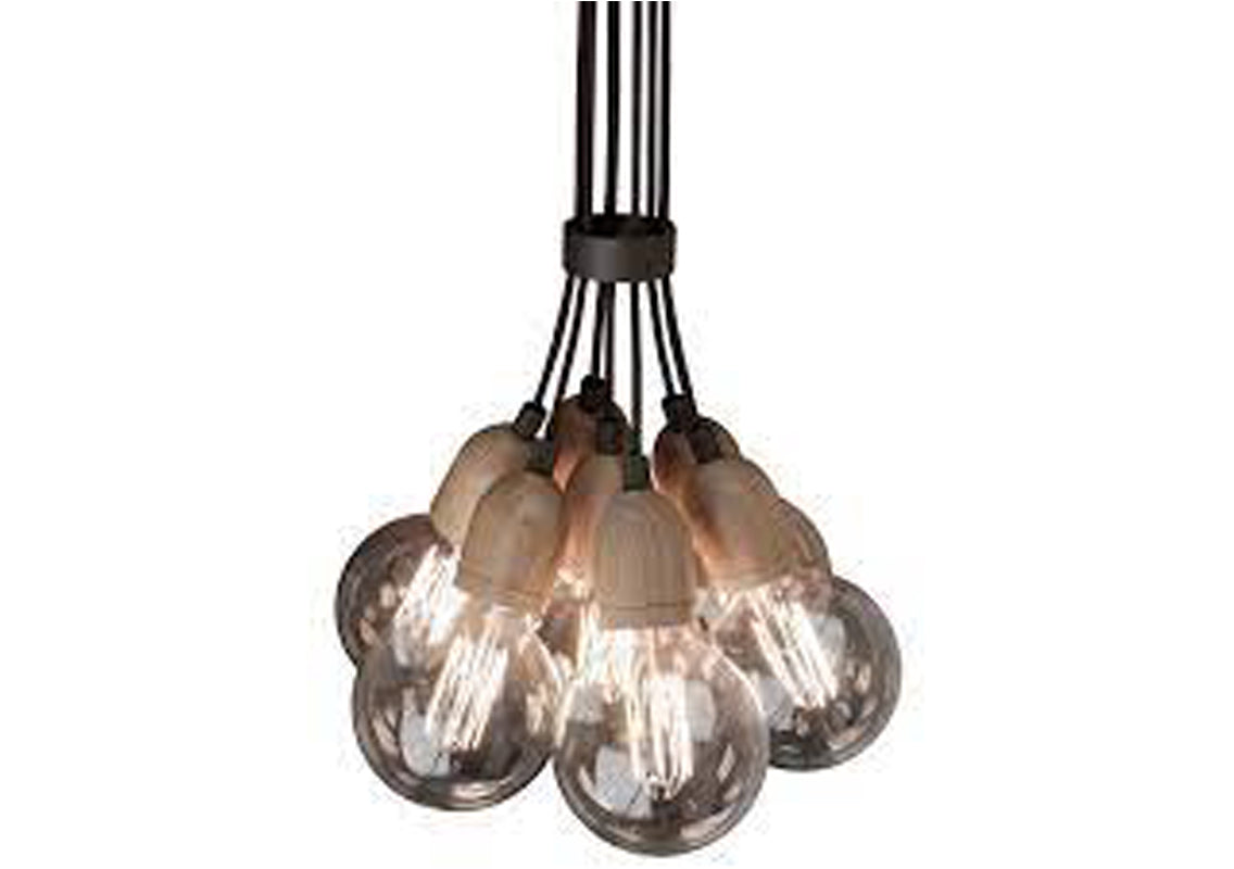 Ilde Wood Max S7 Suspended Lamp