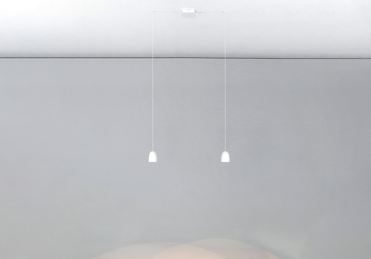 Speers S1 White-Copper Suspended Lamp (Quick Ship)