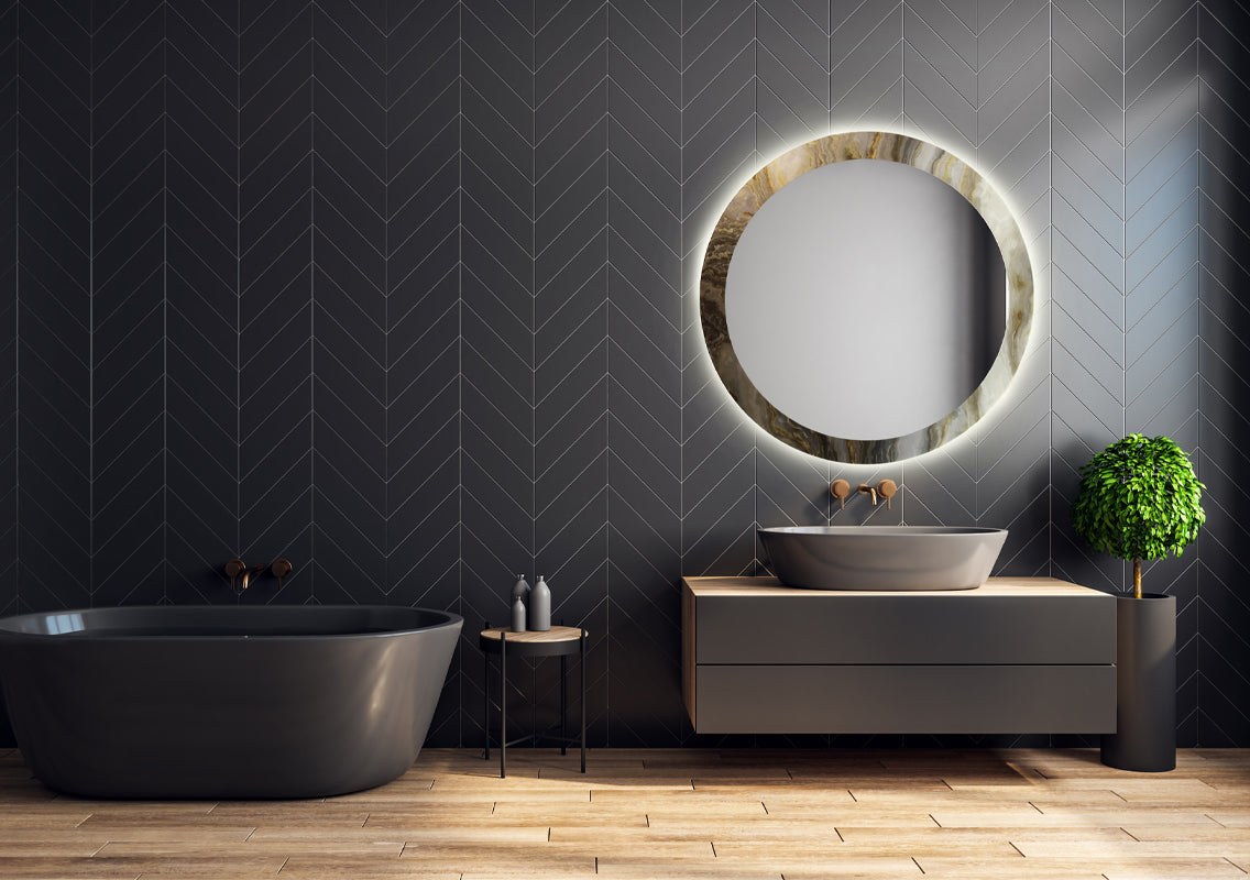 Skyfall Circle Mirror