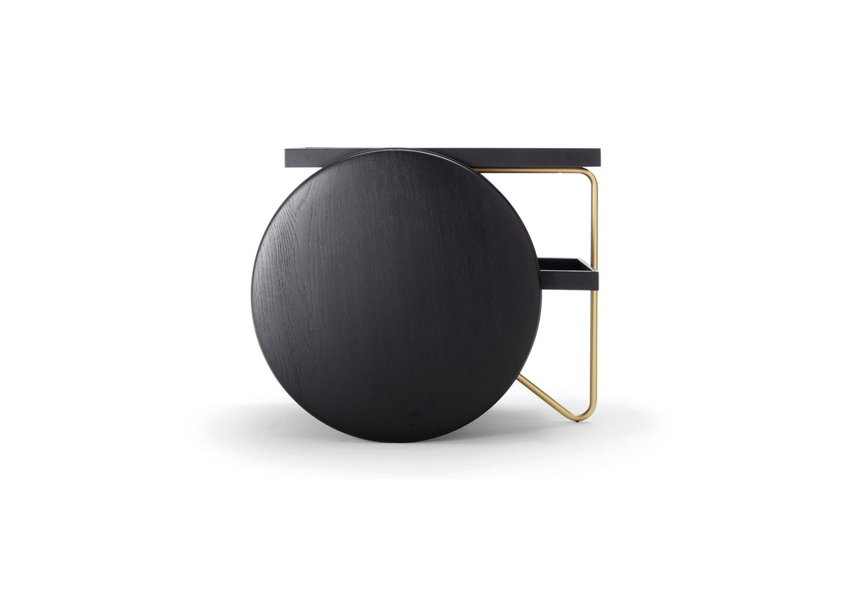 Chariot Black Painted Solid Oak HCM