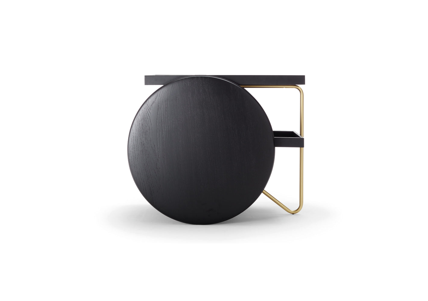 Chariot Black Painted Solid Oak HCM