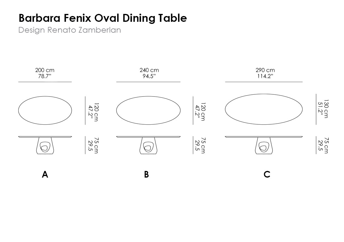 Barbara Fenix Dining Table