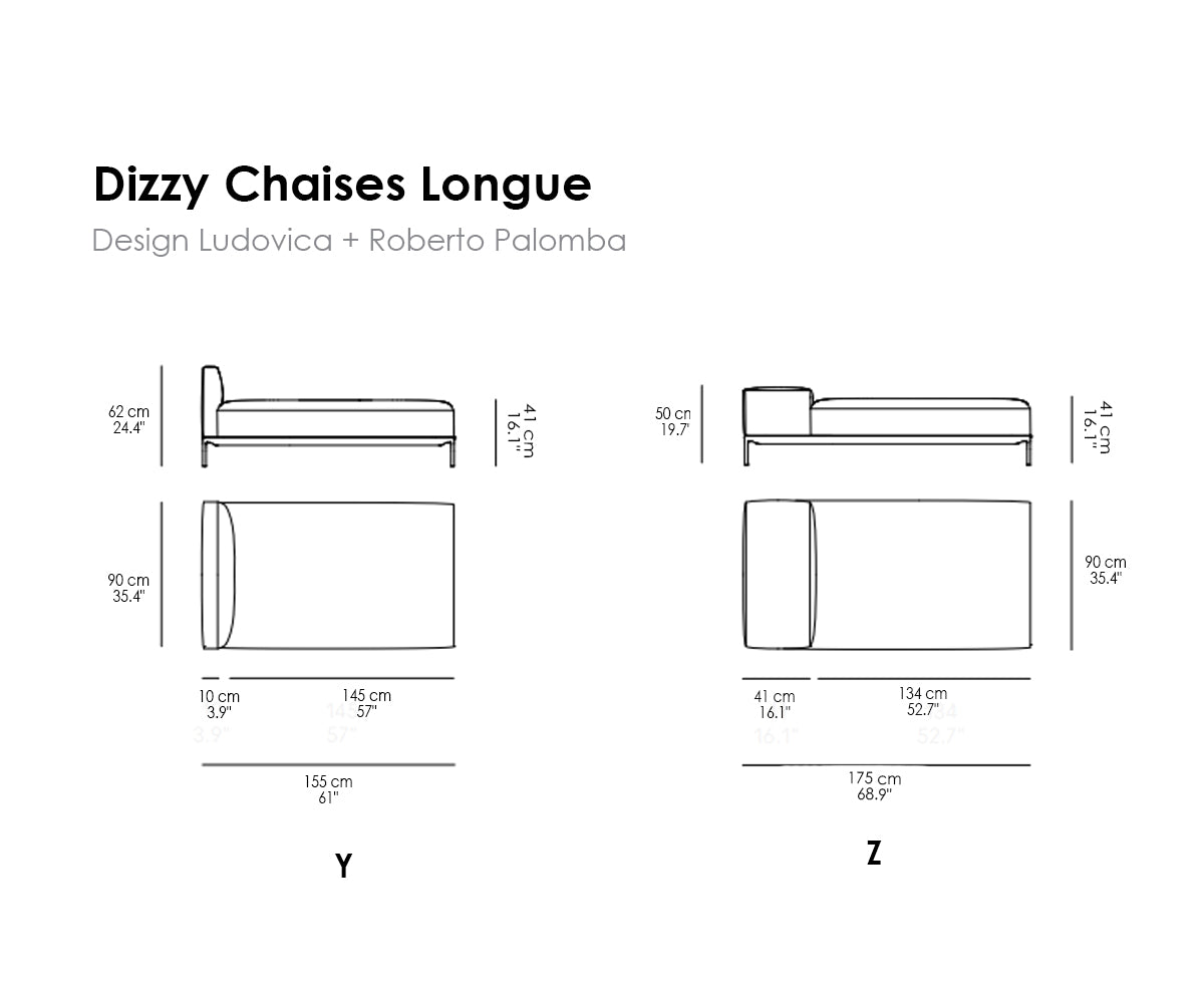 Dizzy Chaise Longue