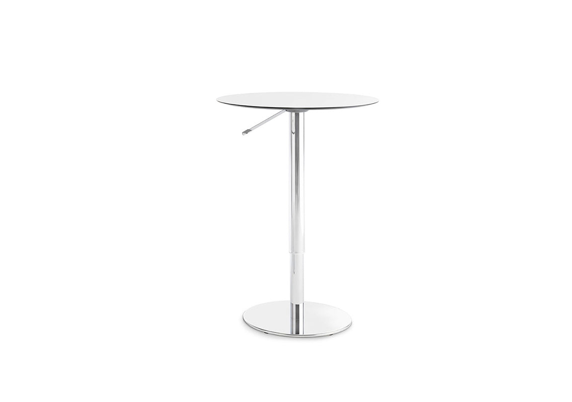 T2 Bistrot Round Table With Adjustable Height