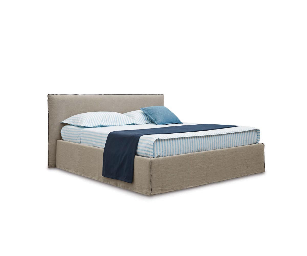 Tahiti Double Bed. Removable Cover.
