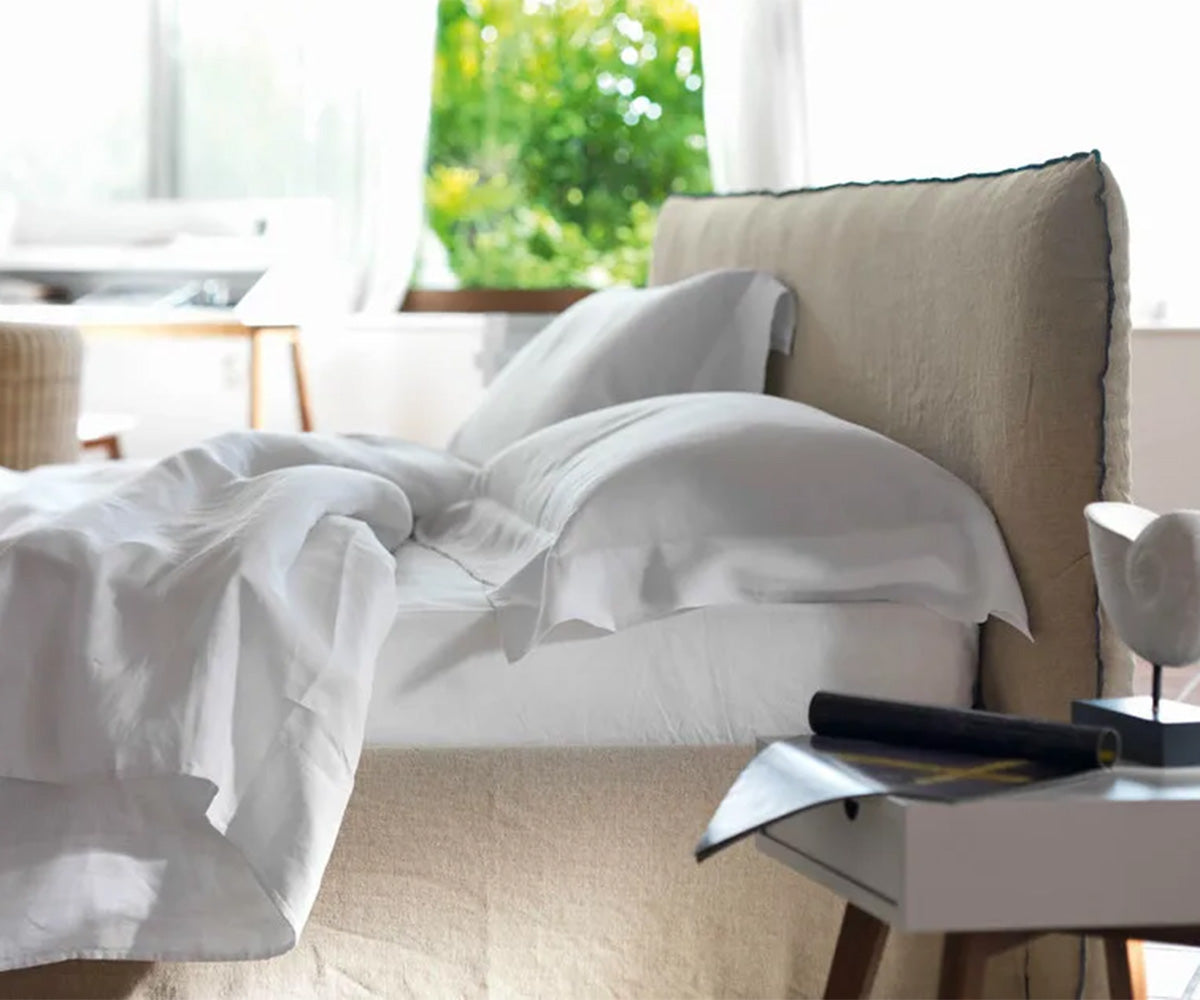 Tahiti Double Bed. Removable Cover.