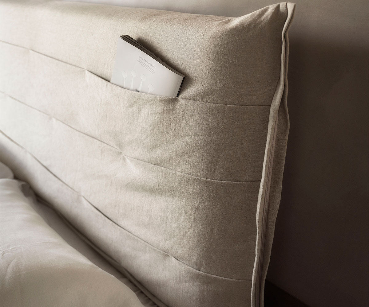 Tasca Double Bed. Removable Cover.