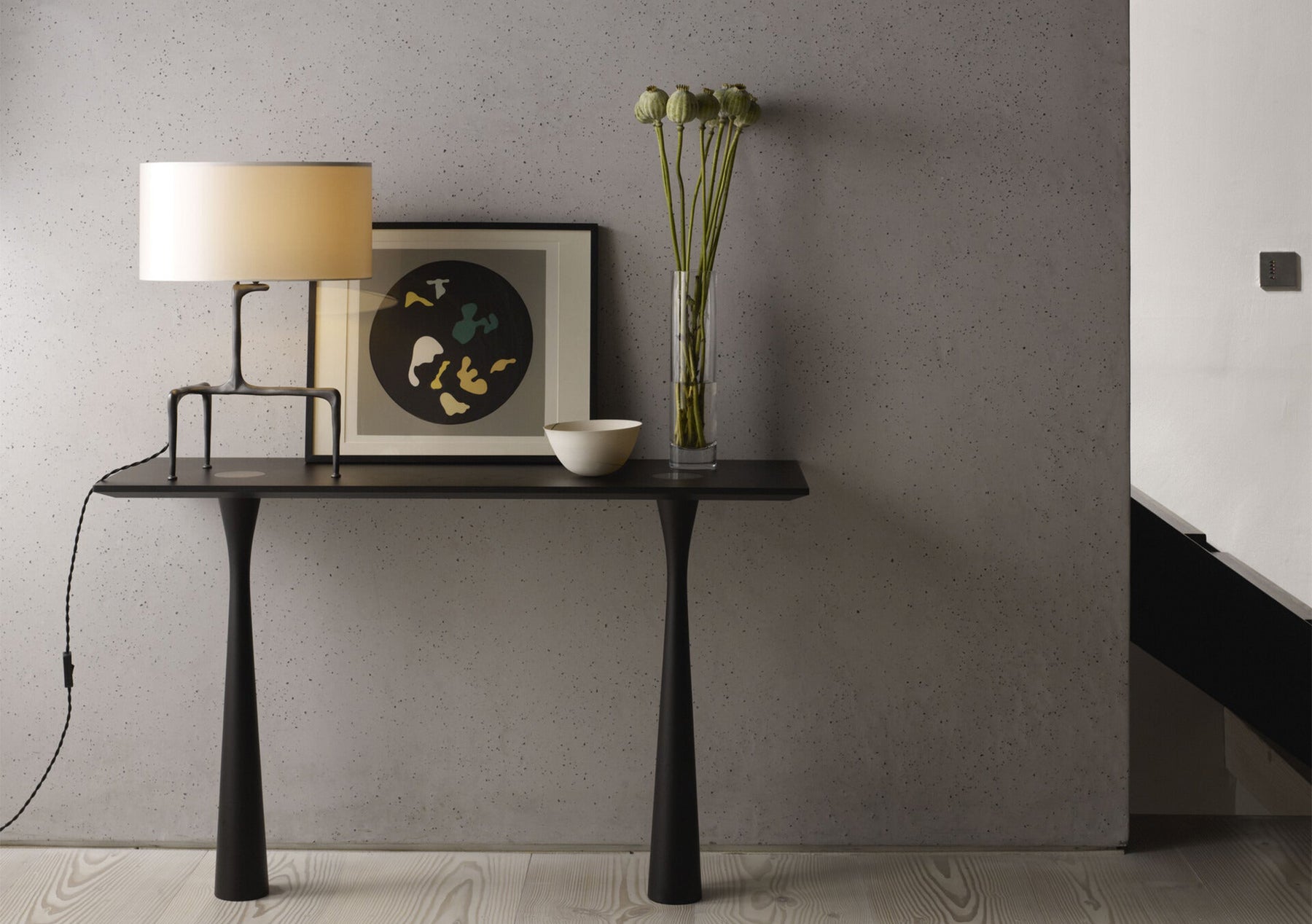 Braque Table Lamp In Bronze (Quick Ship)
