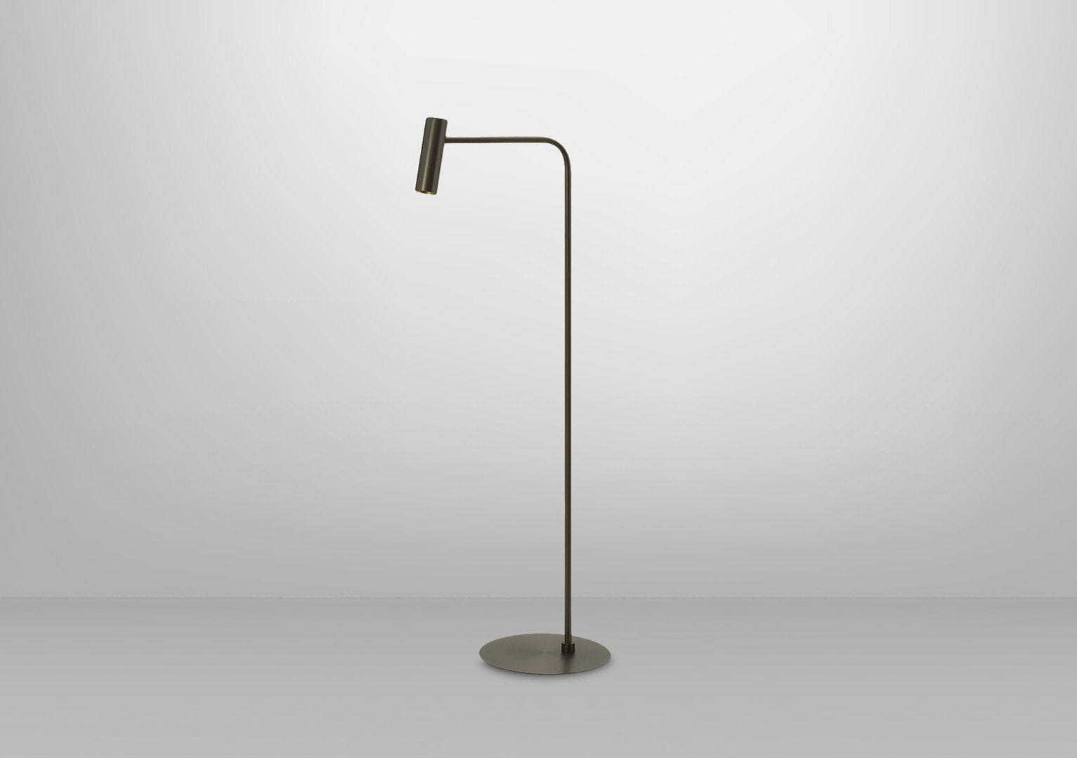 Heron Floor Lamp In Bronze (Quick Ship)