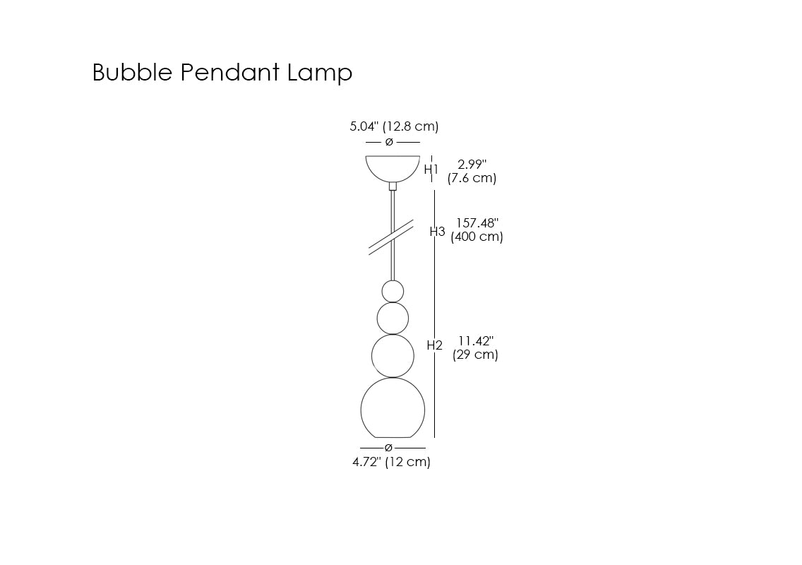 Bubble Pendant Lamp