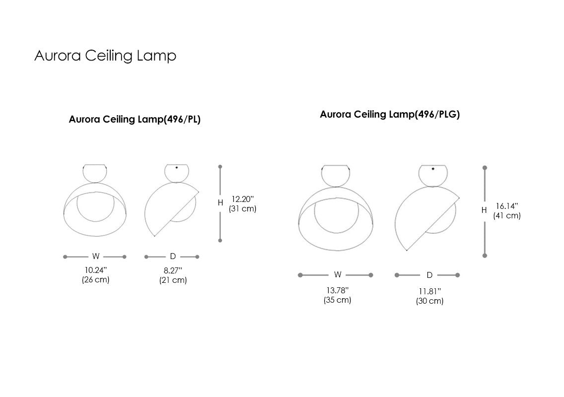 Aurora Ceiling Lamp
