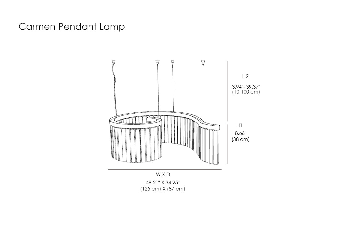 Carmen Pendant Lamp