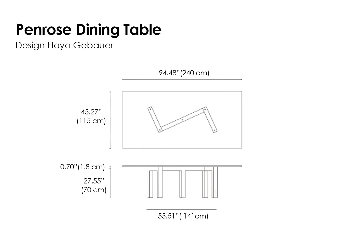 Penrose Dining Table