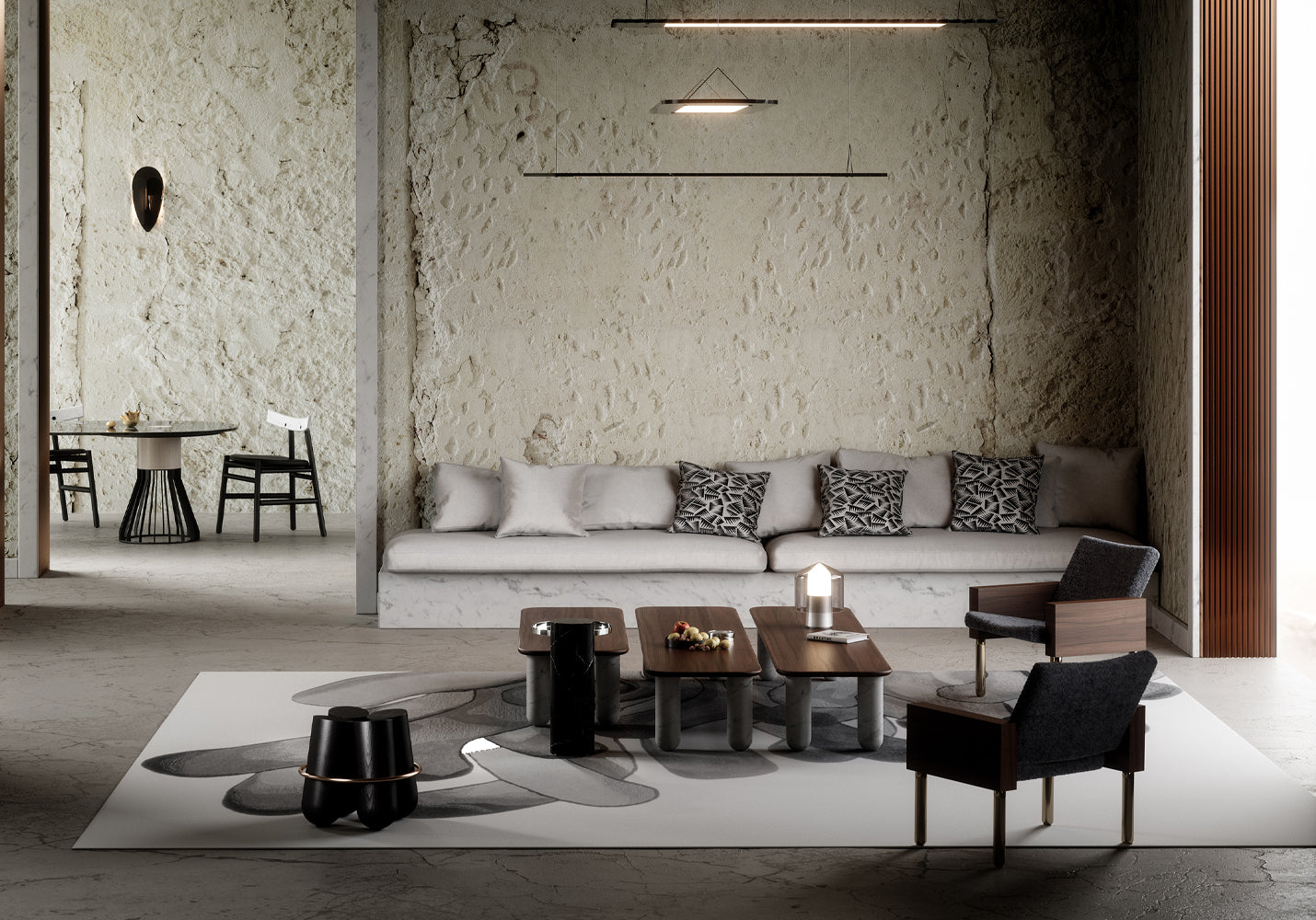 Block Armchair