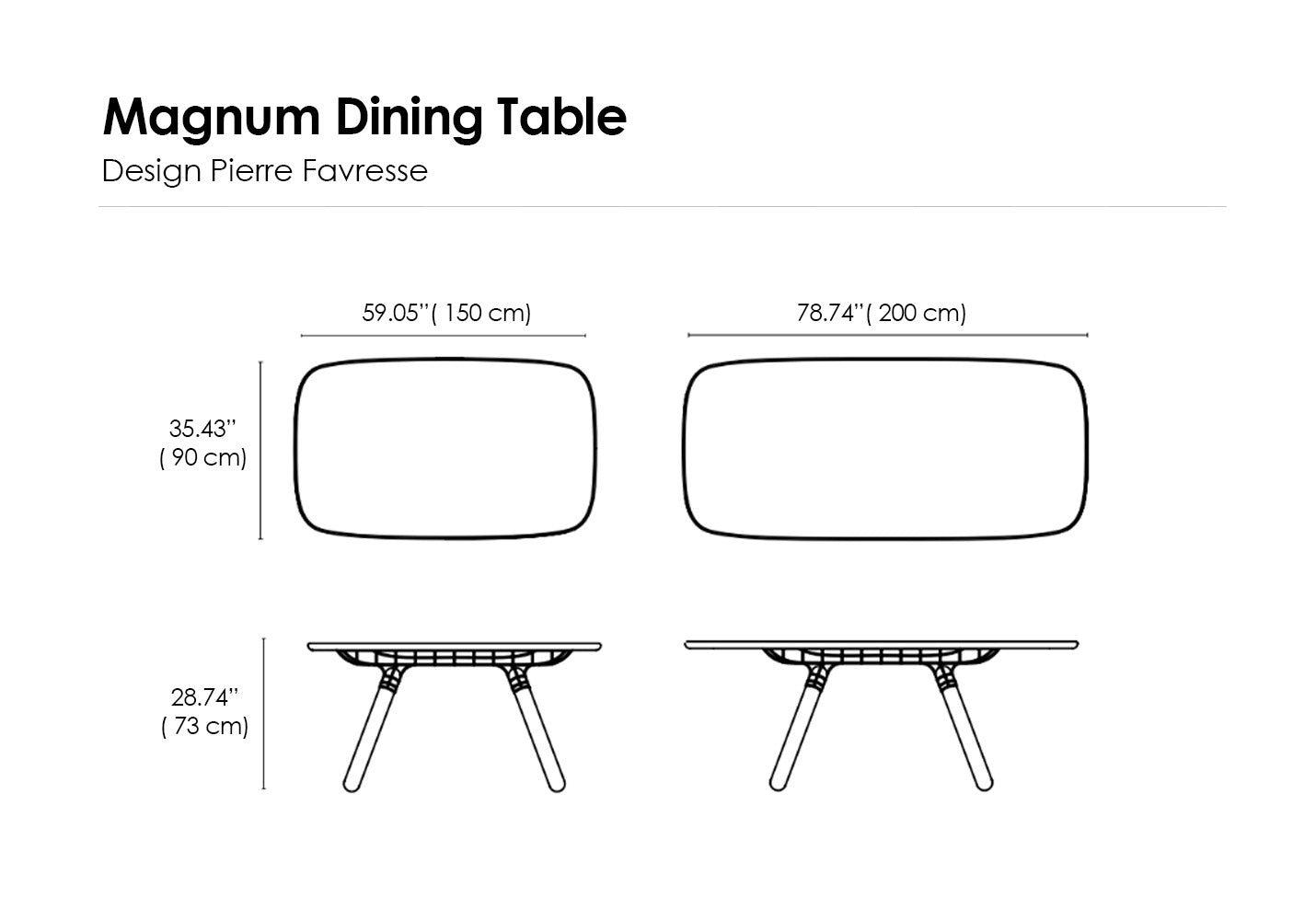 Magnum Dining Table