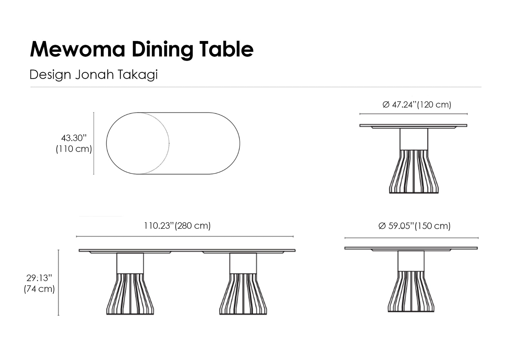 Mewoma Dining Table