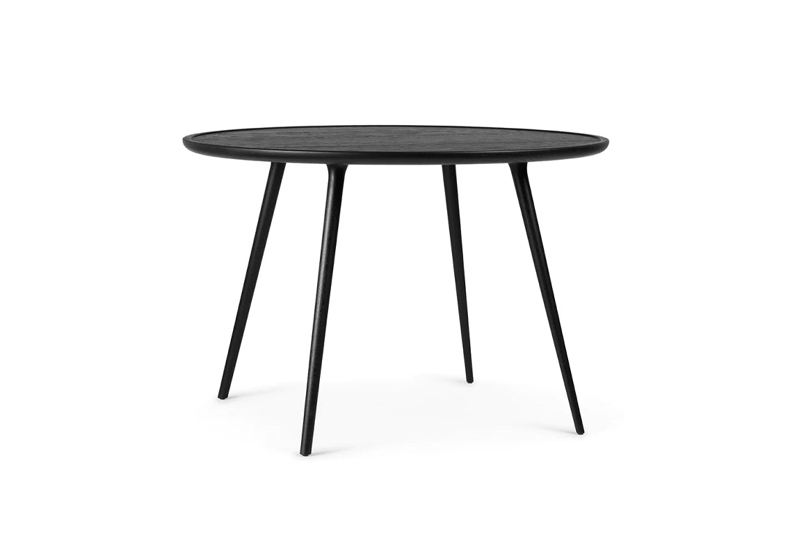 Accent Black Stained Dining Table | M (Quick Ship)