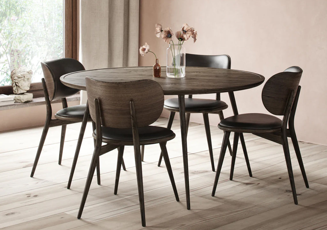 Accent Sirka Gray Stain Dining Table | L (Quick Ship)