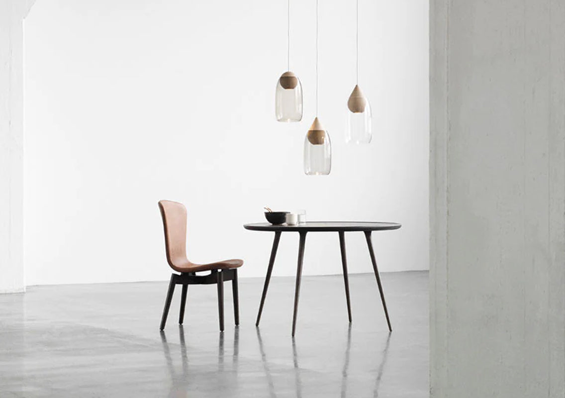Accent Sirka Gray Stain Dining Table | M (Quick Ship)