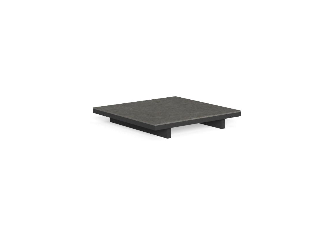 Argo//Alu Low Rectangular Coffee Table