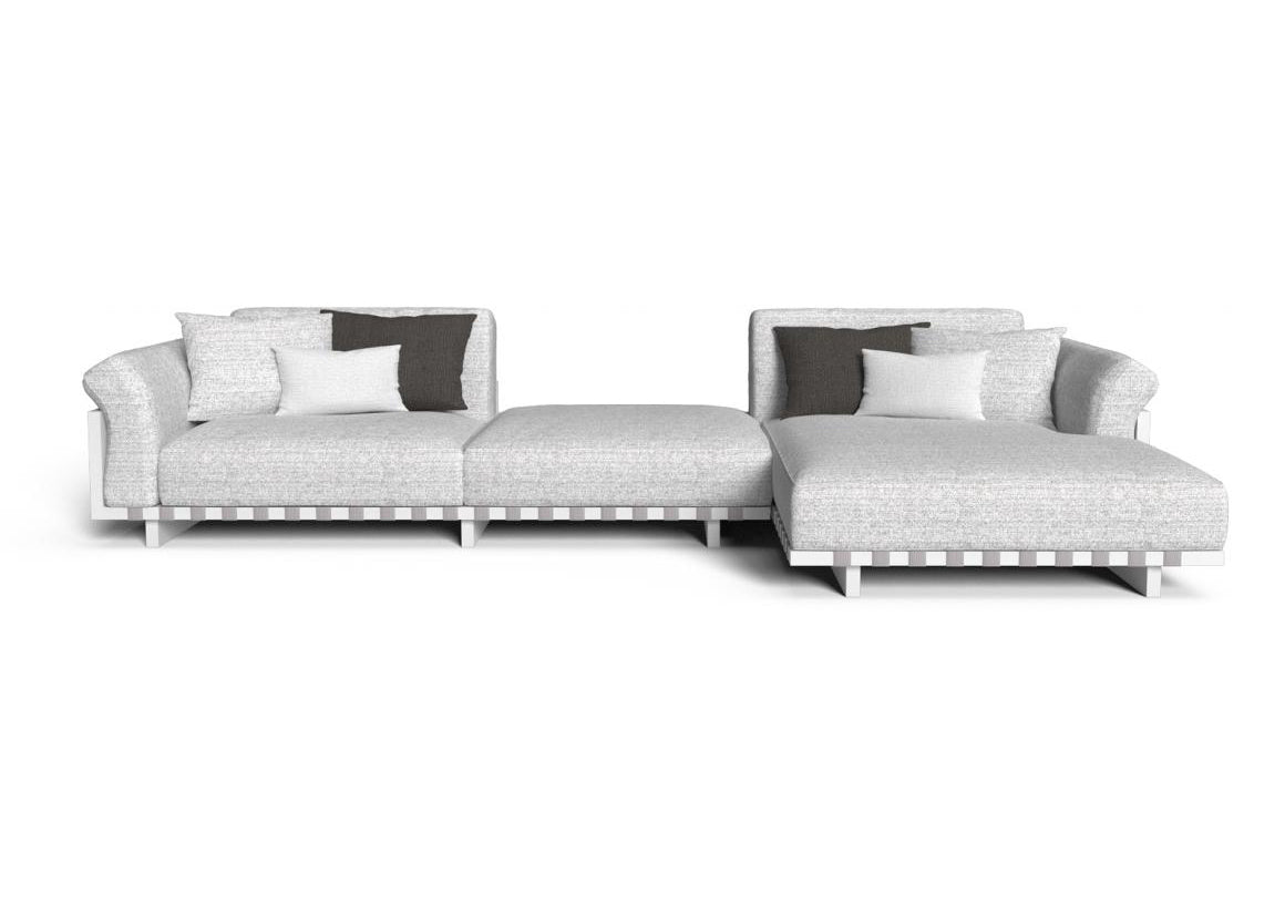 Finish - White Frame Mambo Pearl Cushions