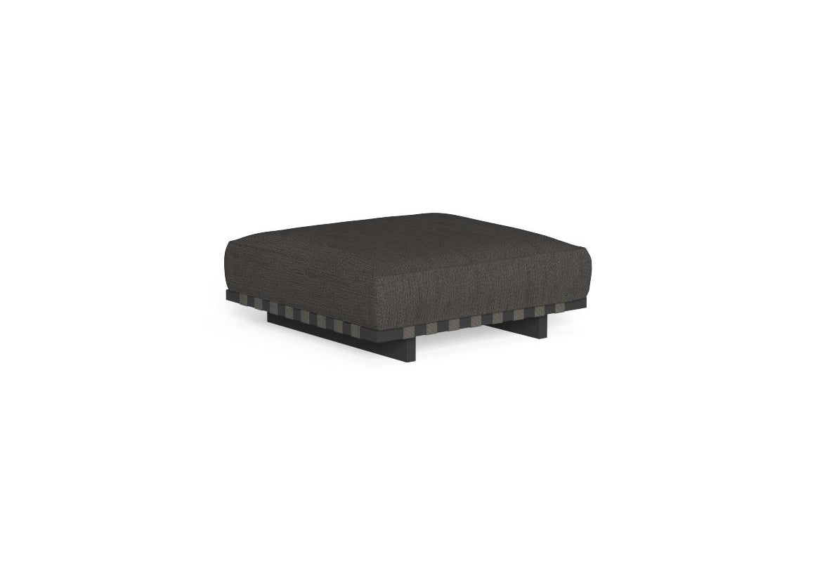 Finish - Graphite Frame Plain Mud Cushion
