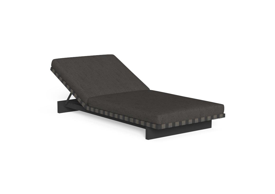 Finish - Graphite Frame Plain Mud Cushions