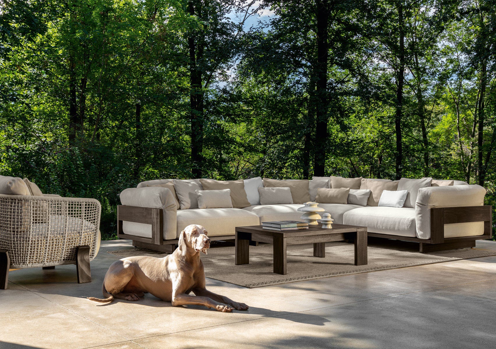Argo//Wood Modular Sofa
