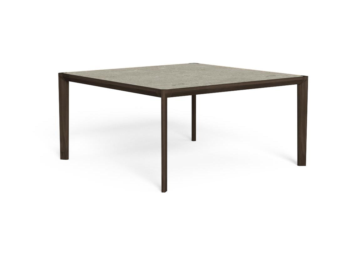 Finish - Accoya Rosewood Base Sand Limestone Top