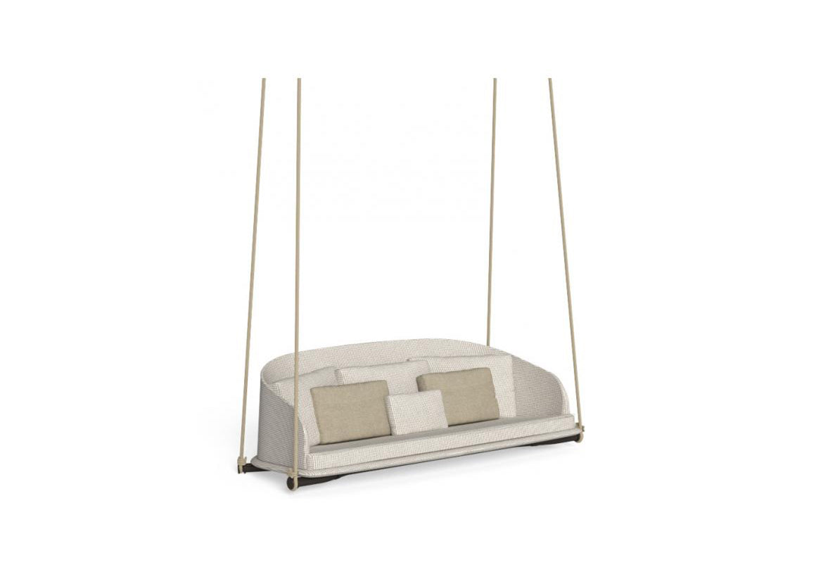Finish - White Beige Sofa White Beige Cushions