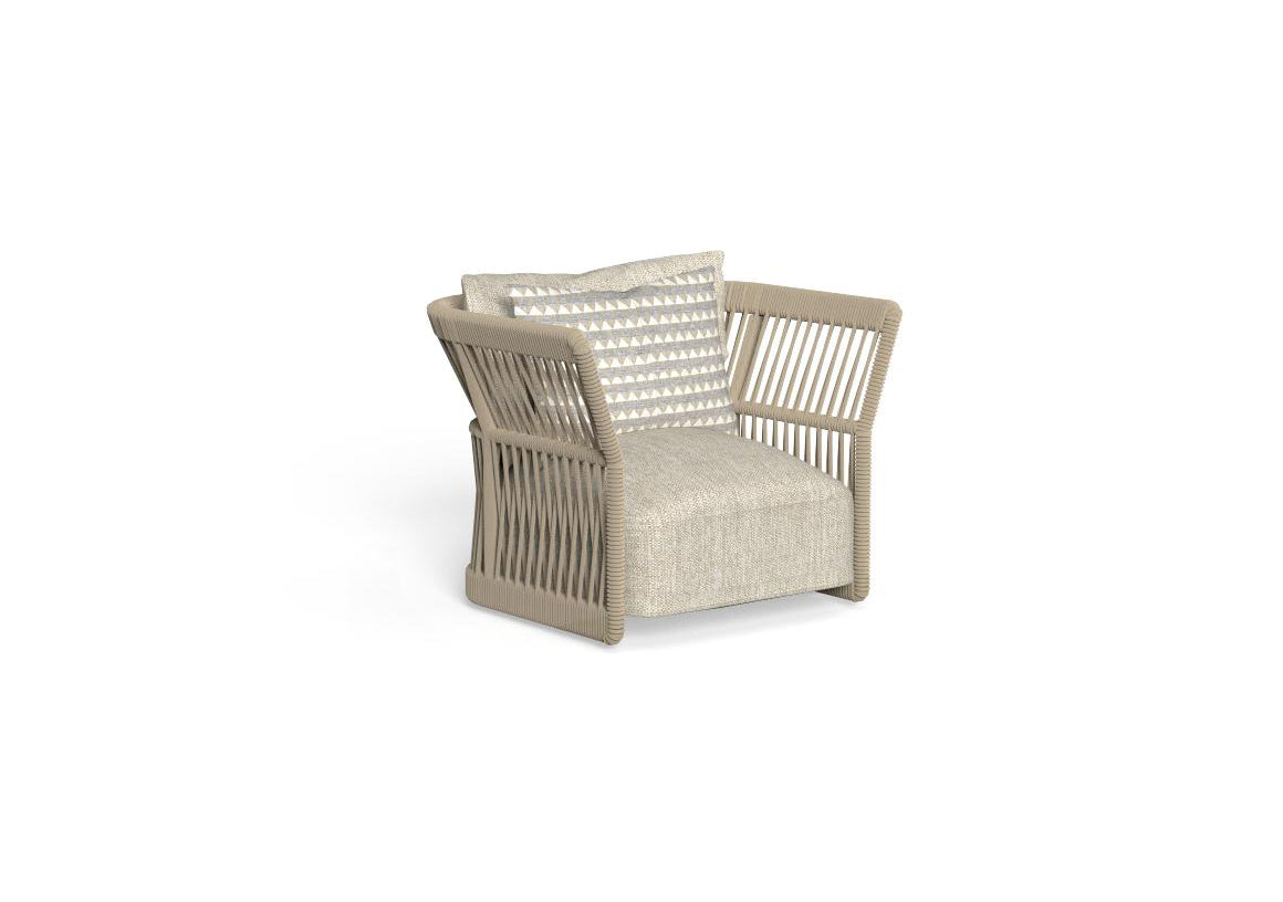 Finish - Beige Rope Beige Melange Cushion