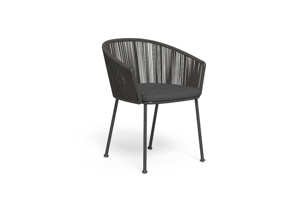 Finish - Graphite Frame Dark Gray Cushion